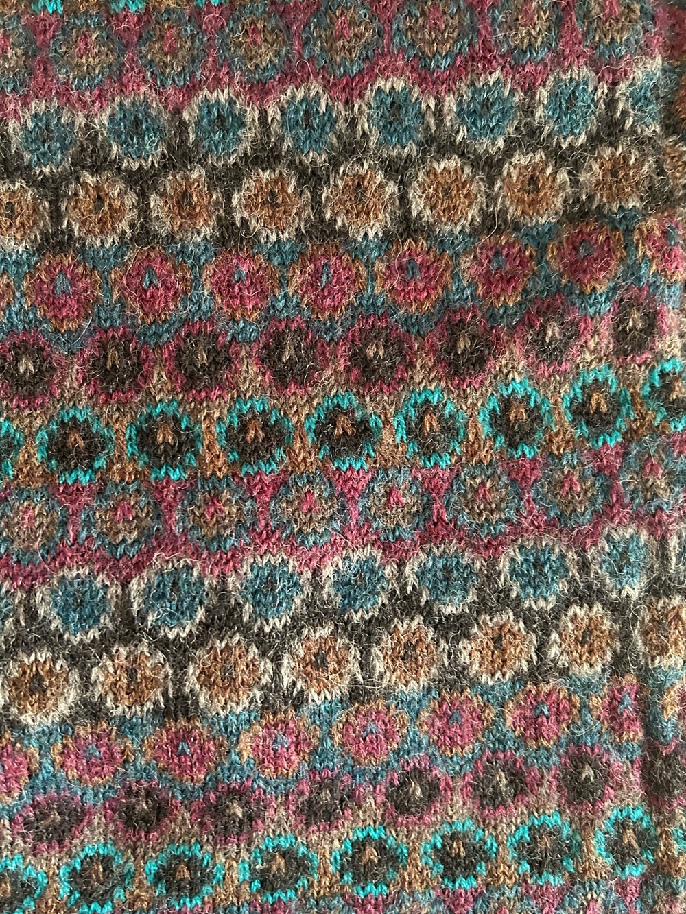 Vintage Wool scarf - Picture 3 of 3